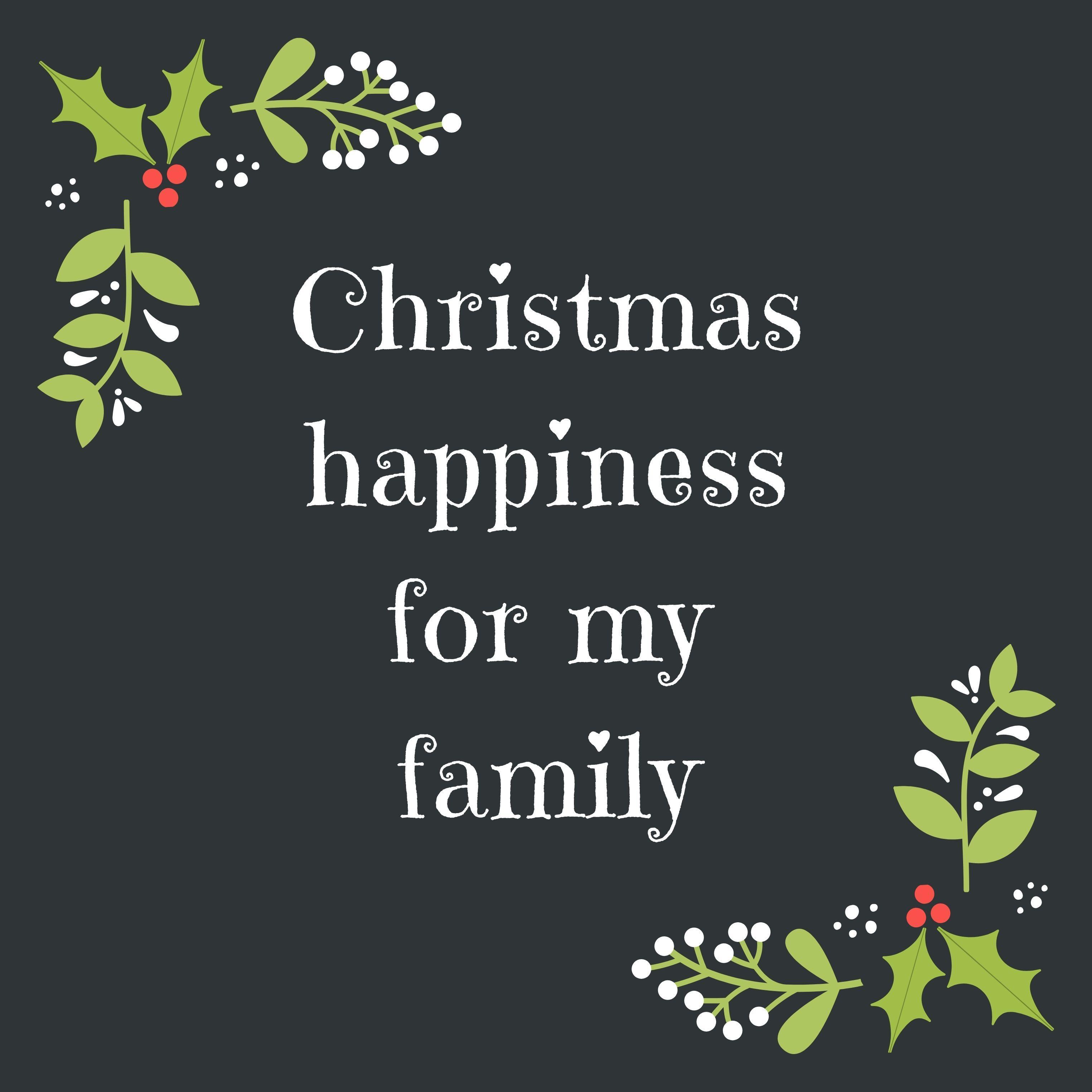 Christmas Happiness - Family, Warm, Positive, Festive Celebration